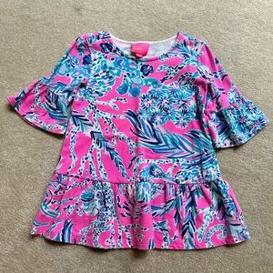 Lilly Pulitzer Tunic, Sz XS 2-3